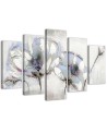 Canvas print Painted flowers for living room, bedroom for wall | FEEBY