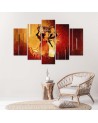 Decorative painting African women for a room for a wall | FEEBY