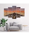 Route 66 wall art painting for office, study | FEEBY