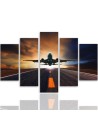 Airplane picture on Canvas for the office. Buy Now | FEEBY
