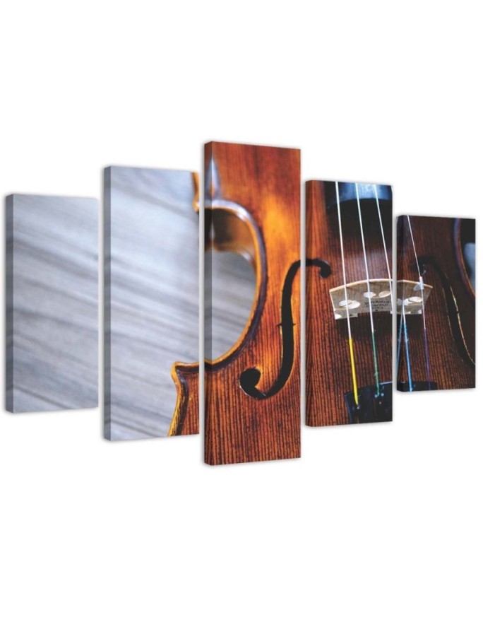 Canvas print Violin Music