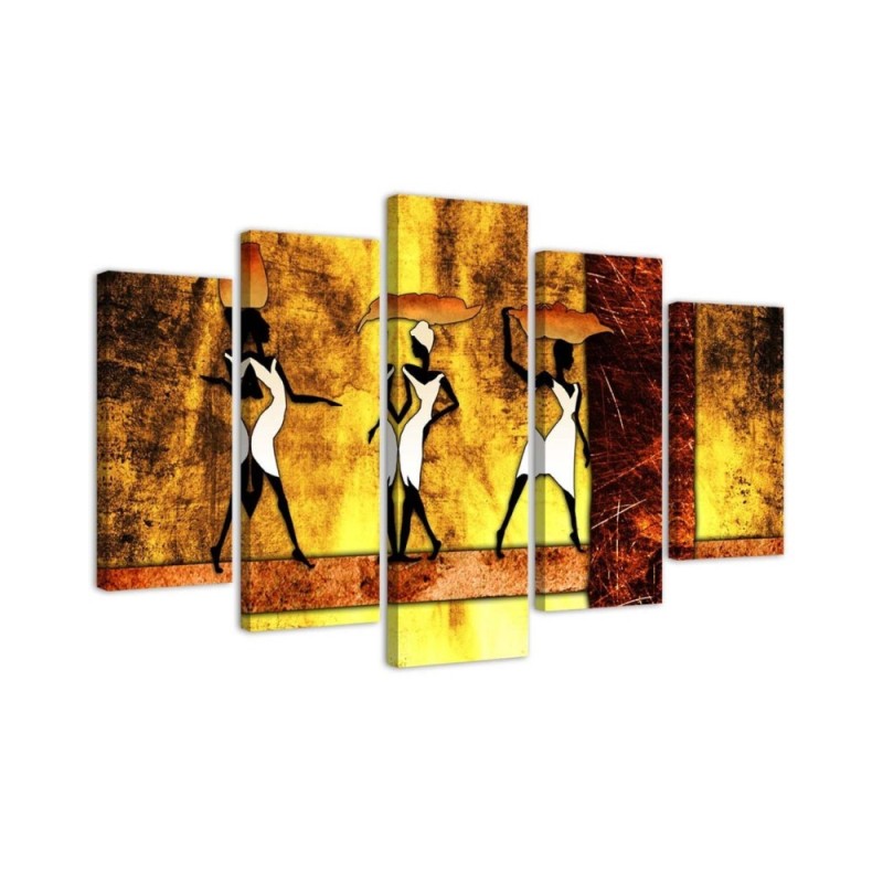 Wall art painting African women | FEEBY