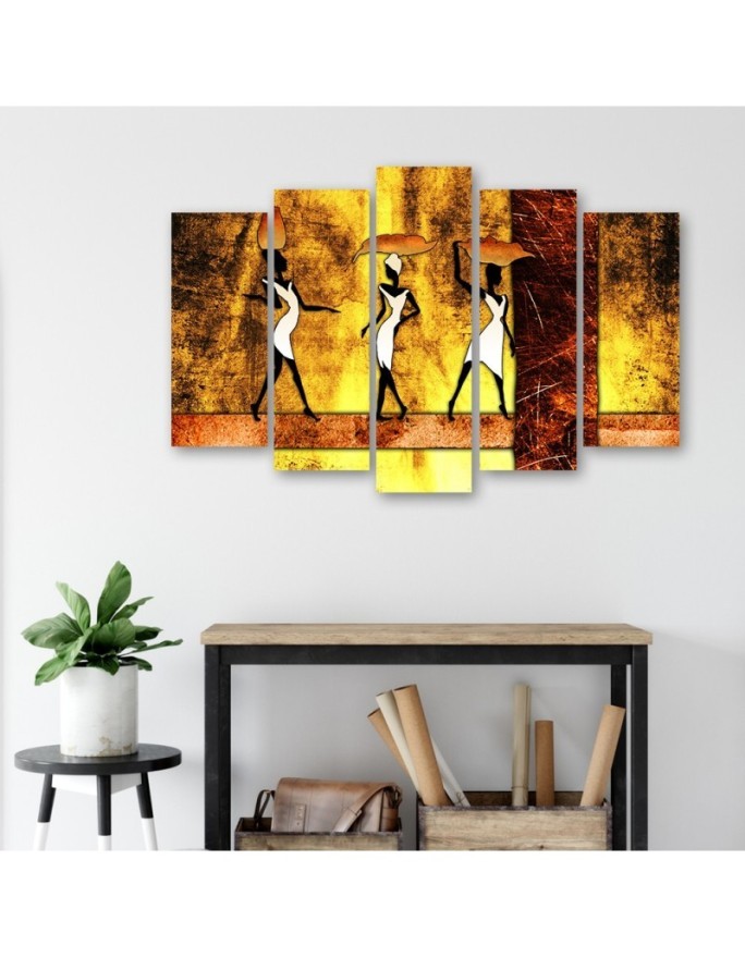 Wall art painting African women | FEEBY
