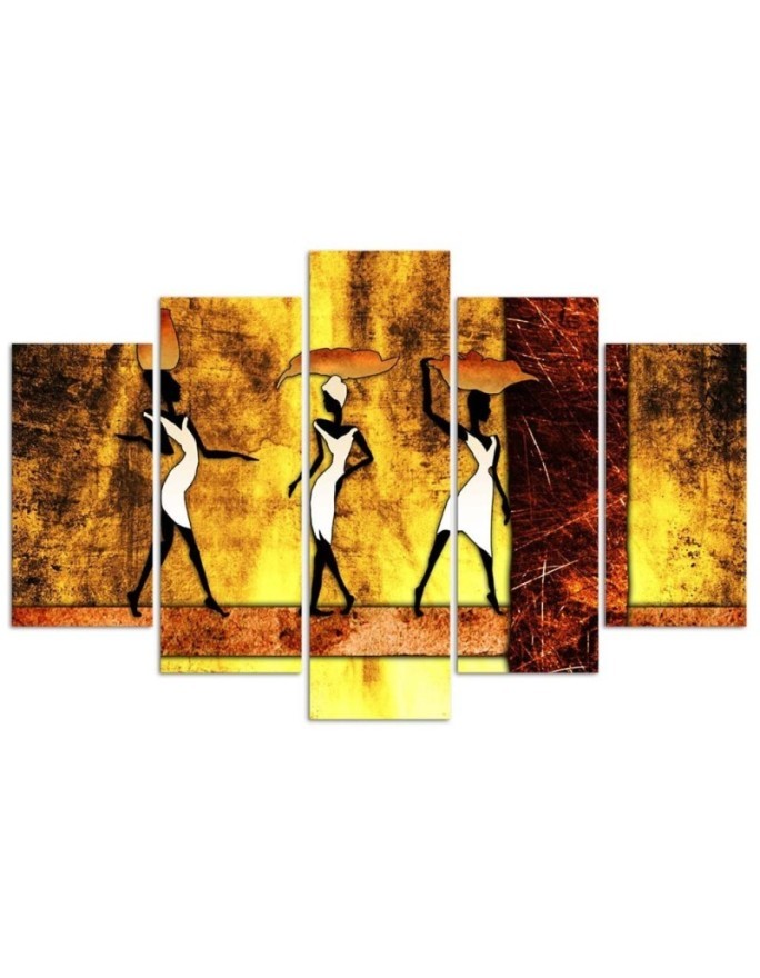 Wall art painting African women | FEEBY