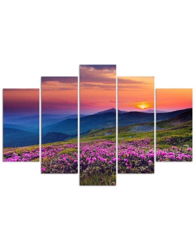 Canvas print on canvas Sunrise modern landscape | FEEBY