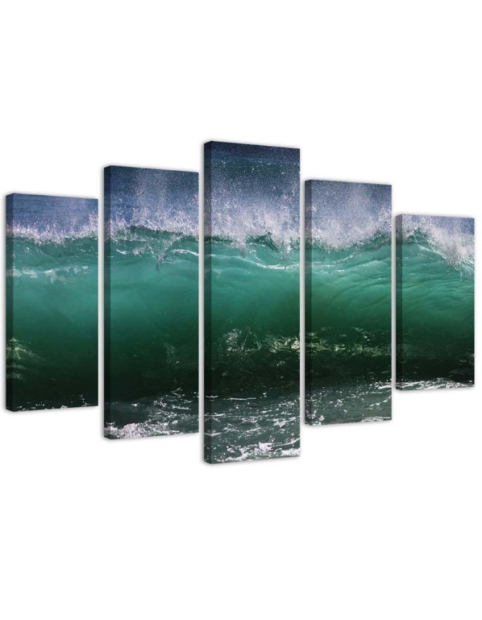 Canvas print Sea wave...