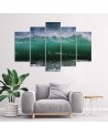 Canvas print for room Stormy wave on the sea decoration | FEEBY