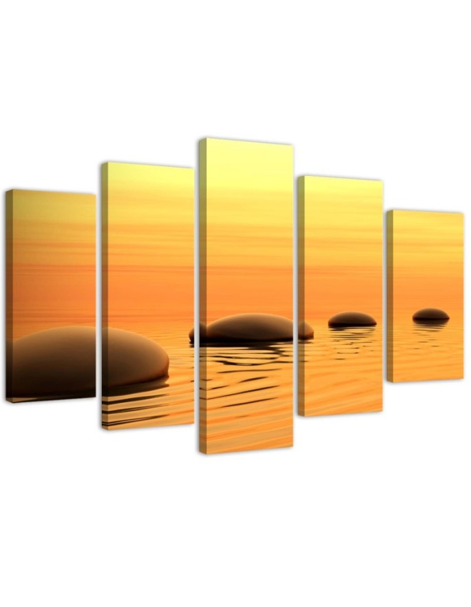 Canvas print Zen Spa Stones...