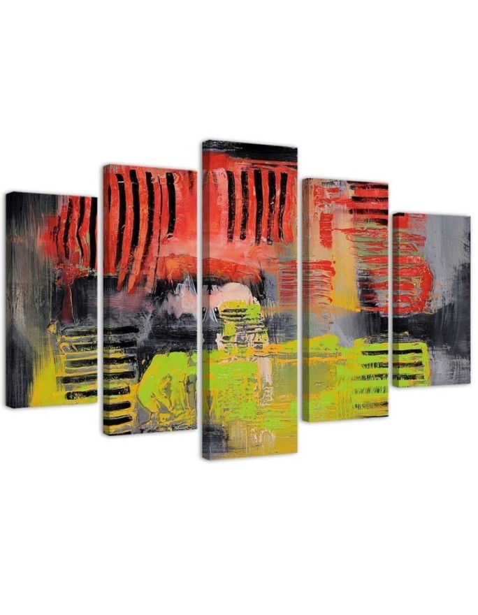 Printed wall art picture Game of colours | FEEBY