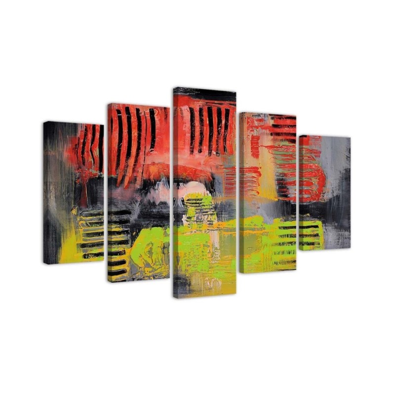 Printed wall art picture Game of colours | FEEBY