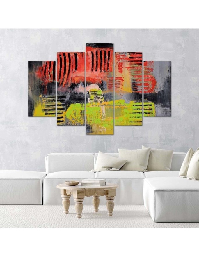 Printed wall art picture Game of colours | FEEBY