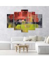 Printed wall art picture Game of colours | FEEBY