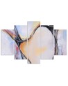 Canvas print on canvas Pastel abstract for bedroom, living room | FEEBY