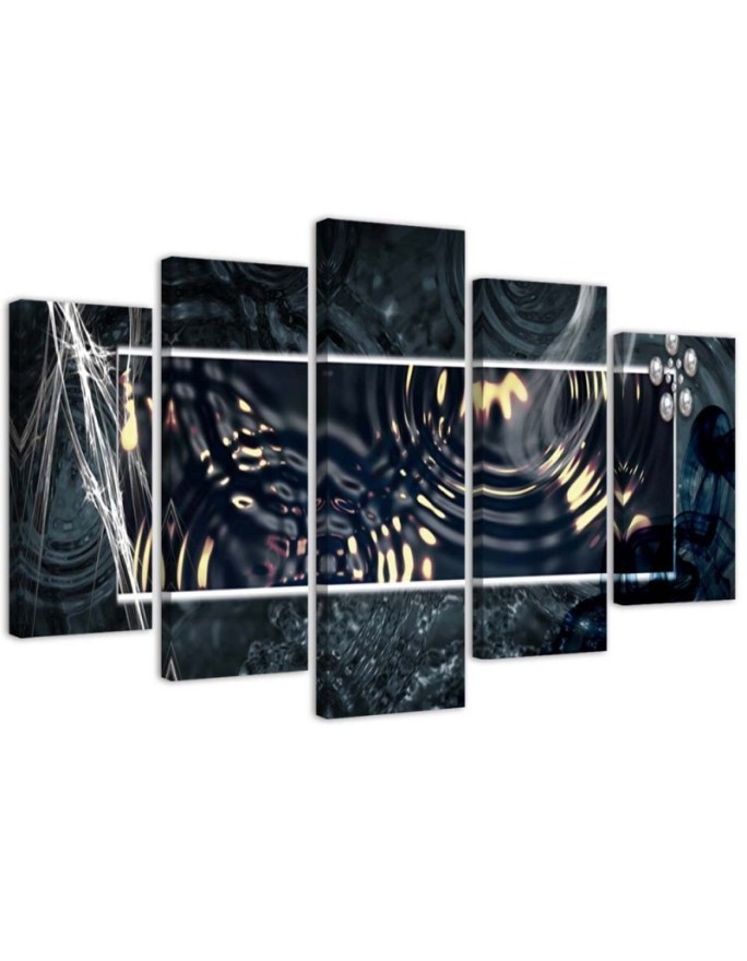 Wall painting Abstract water drops for office | FEEBY