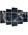 Wall painting Abstract water drops for office | FEEBY