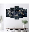 Wall painting Abstract water drops for office | FEEBY