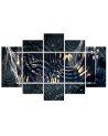 Wall painting Abstract water drops for office | FEEBY