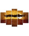 Pictures on Canvas for the office African trees landscape | FEEBY