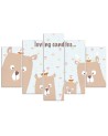 Children's boho painting Loving candies | FEEBY