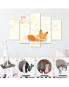 Little fox baby picture on Canvas for the wall | FEEBY
