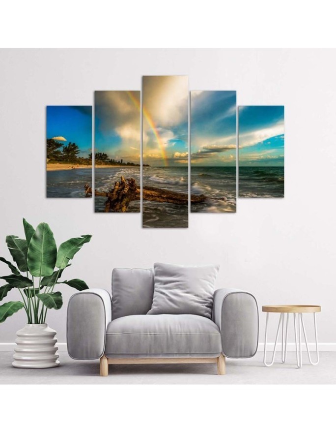 Beach sea landscape modern wall painting | FEEBY