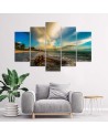 Beach sea landscape modern wall painting | FEEBY