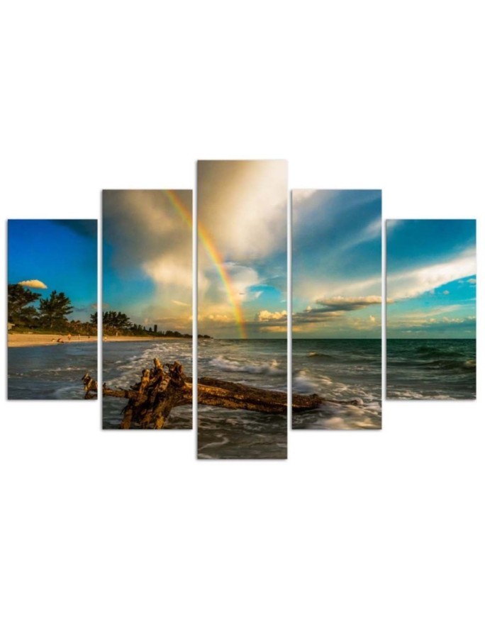Beach sea landscape modern wall painting | FEEBY