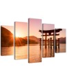 Japan landscape wall art decoration for bedroom, living room | FEEBY