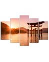 Japan landscape wall art decoration for bedroom, living room | FEEBY