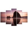 Decorative Canvas painting for wall Rock sea landscape | FEEBY