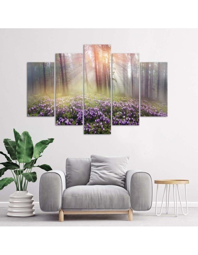 Bedroom picture Crocuses on a glade | FEEBY