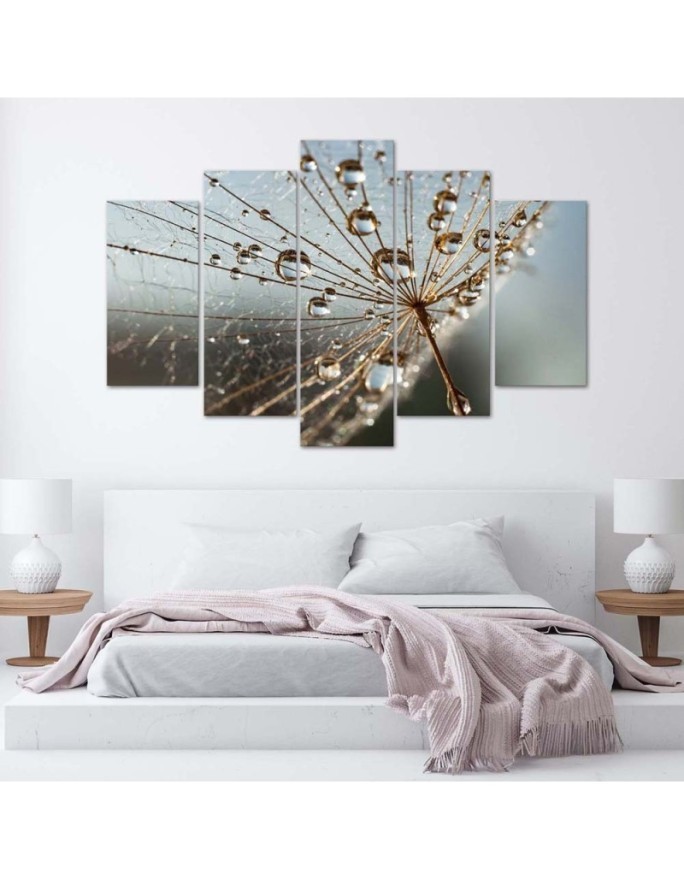 Wall painting printed on canvas Dandelion | FEEBY