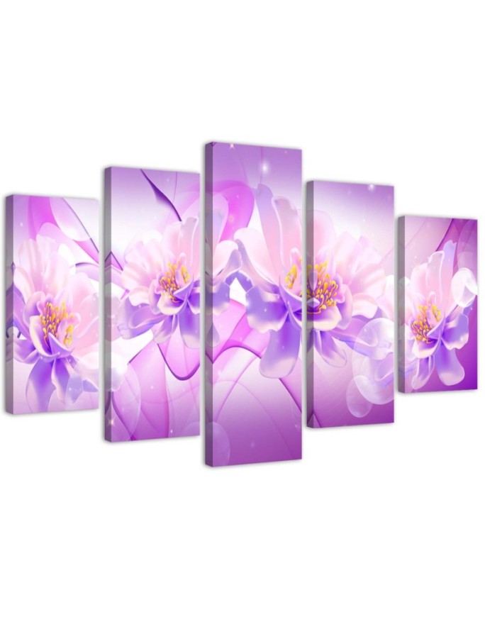 Canvas print Purple Flowers...