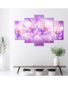 Canvas painting Purple flower composition | FEEBY