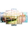 Canvas print for room Walk in Venice modern | FEEBY