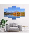 Prints on canvas Grand Teton National Park 5 Piece  | FEEBY