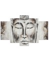Buddha's head Canvas paintings for hallway wall | FEEBY