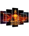 Modern Canvas painting Golden Buddha for living room spa | FEEBY