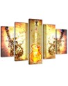 Canvas print Guitar for youth room for wall | FEEBY