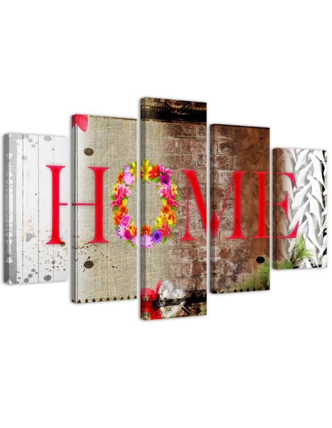 Home flowers decorative wall painting for home | FEEBY