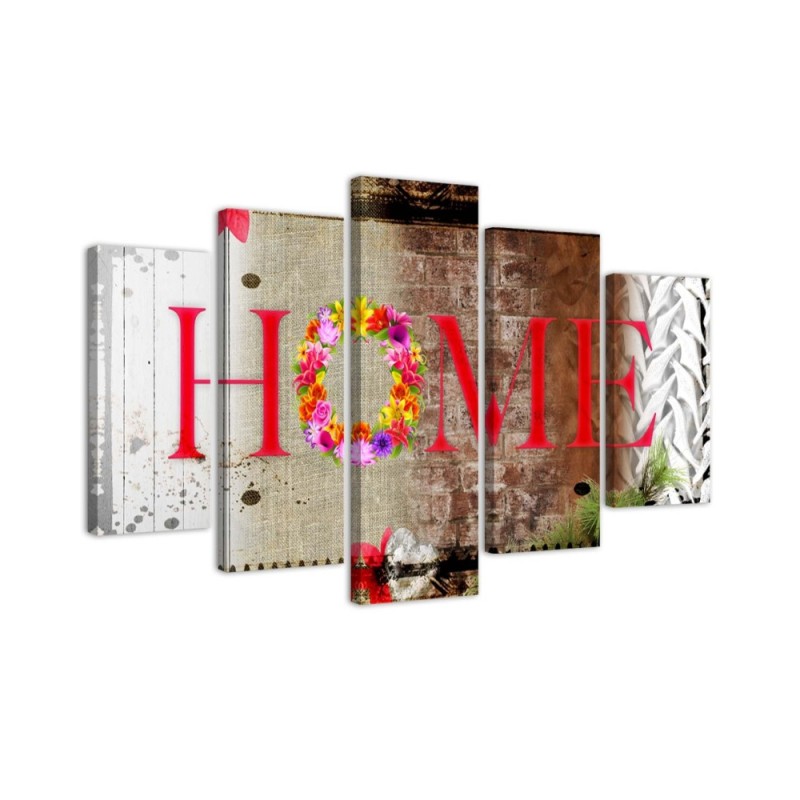 Home flowers decorative wall painting for home | FEEBY
