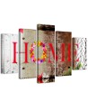 Home flowers decorative wall painting for home | FEEBY