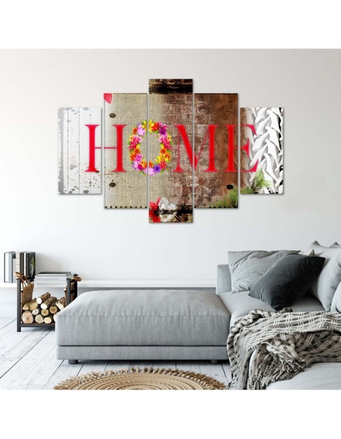 Home flowers decorative wall painting for home | FEEBY