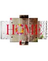 Home flowers decorative wall painting for home | FEEBY