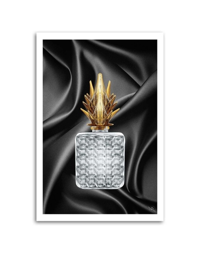 Perfume canvas painting for bathroom, spa living room for wall | FEEBY