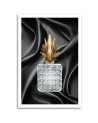 Perfume canvas painting for bathroom, spa living room for wall | FEEBY