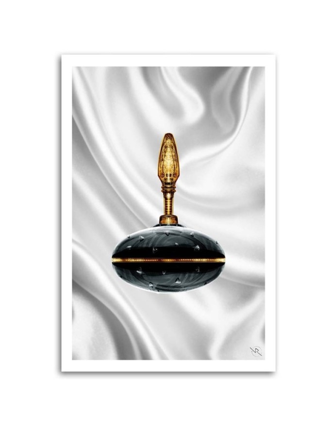 Canvas print Spiked vial -...