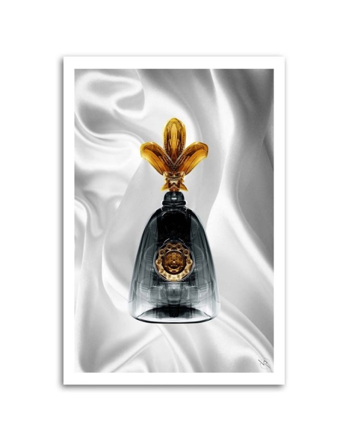 Wall art painting for living room Perfume bottle glamour Rubiant | FEEBY