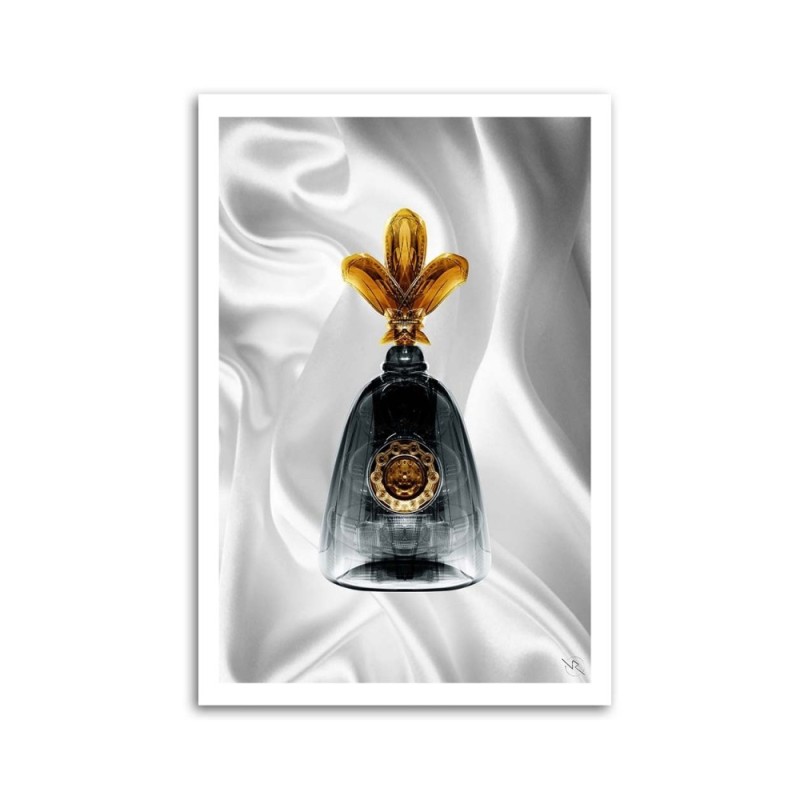 Wall art painting for living room Perfume bottle glamour Rubiant | FEEBY