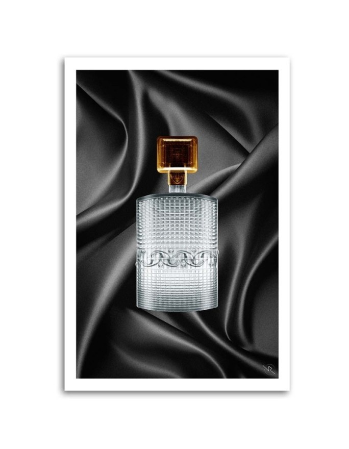 Modern painting on canvas wall art Rubiant perfume bottle. High quality  | FEEBY